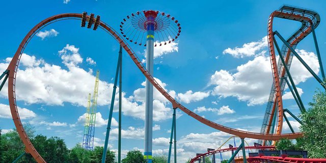 Roller Coaster Paling Mengerikan di Dunia Berani Coba