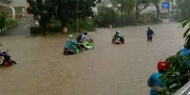 Ini Titik Titik Banjir Setelah Jakarta Diguyur Hujan Deras 9419