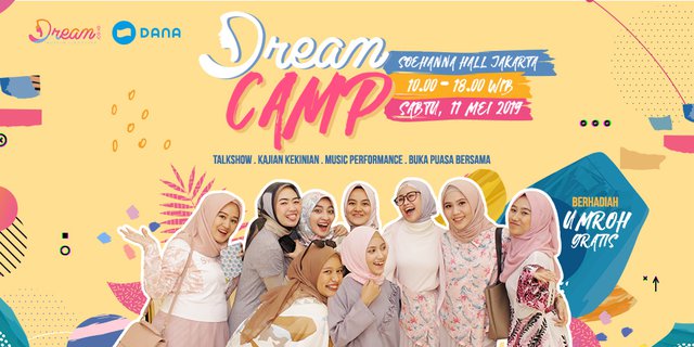 Ikuti 'DreamCamp' & Dapatkan Tiket Umrah Gratis