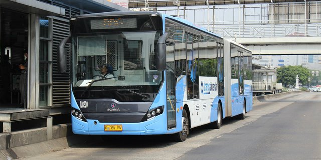 Hore Naik Bus Transjakarta Gratis Selama Selama Arus Balik