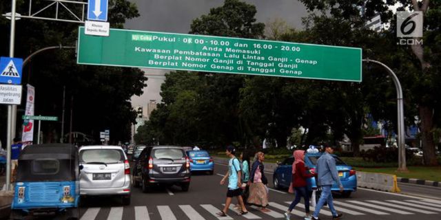 Sistem Ganjil Genap Jakarta Diperluas ke 25 Ruas Jalan, Catat Lokasinya!