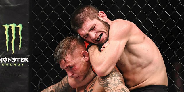 Pertahankan Sabuk Juara UFC, Khabib Nurmagomedov: Alhamdulillah!