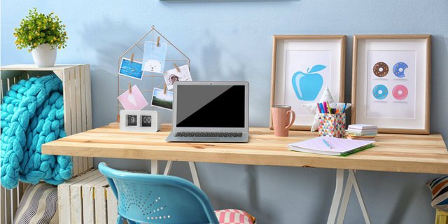 3 Inspirasi Penataan Home Office Bikin Kerja Lebih Produktif