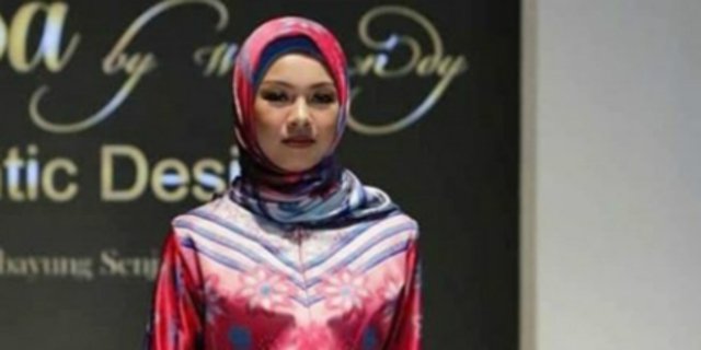 Menatap Senja di Koleksi Hijab Digital Print khas Pacitan