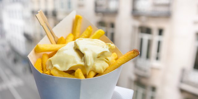 Kekhasan Rasa Kentang Goreng Belgia Berlumur Mayonaise