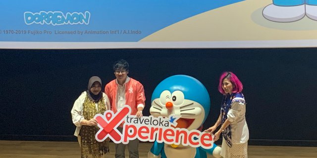Doraemon Warnai Program Promo Spesial Traveloka Xperience