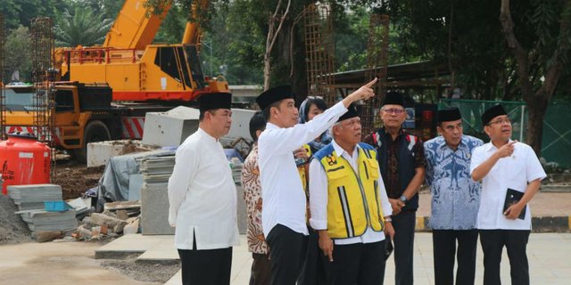 Jokowi Bangun Terowongan Bawah Tanah Hubungkan Masjid Istiqlal & Gereja Katedral