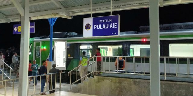 Jalur Kereta Padang-Pulau Air Aktif Usai Mati 43 Tahun