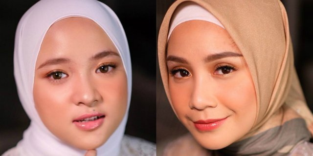 Adu Gaya Hijab Nagita dan Nissa Sabyan, Bagai Dua Bidadari!