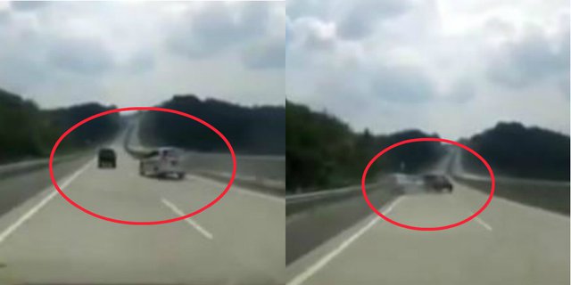 Video Mencekam Detik-Detik Kecelakaan Mobil di Tol Semarang-Solo