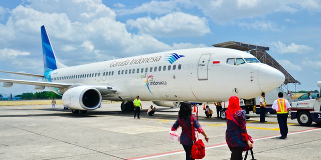 Viral Video Pegawai Kampanye Lepas Masker, Ini Penjelasan Garuda Indonesia