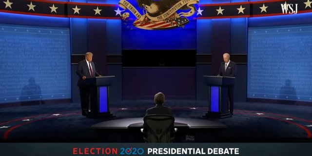 Debat Capres Terkacau Sepanjang Sejarah AS, Biden Sebut Trump Badut