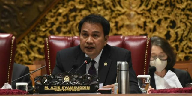 Wakil Ketua DPR Azis Syamsuddin Kecelakaan Sepeda, Wajah dan Kaki Lebam