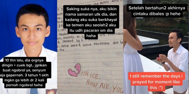 Viral Kisah Wanita Perjuangkan Cinta Sejak SMA, Endingnya Bikin Netizen Mewek