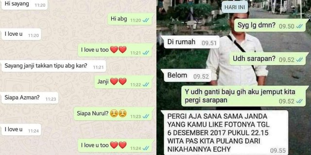 10 Chatting Orang Terbakar Cemburu Ini Bikin Tepuk Jidat Sambil Ngakak