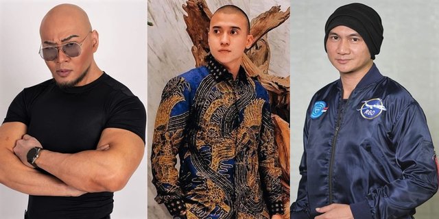 10 Seleb Cowok Berkepala Botak, Indra Bruggman Bikin Pangling 