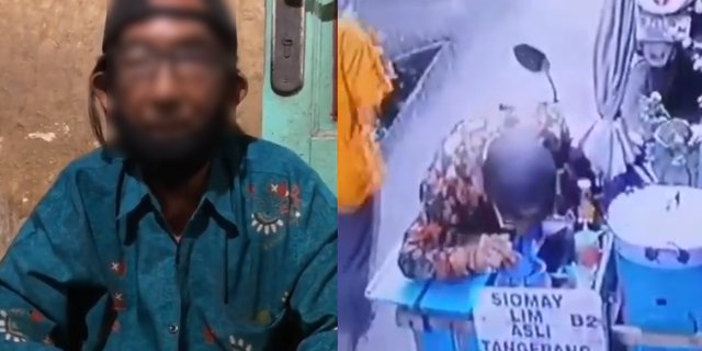 Oknum Penjual Siomay Terekam Cctv Ludahi Bumbu Kacang Minta Maaf