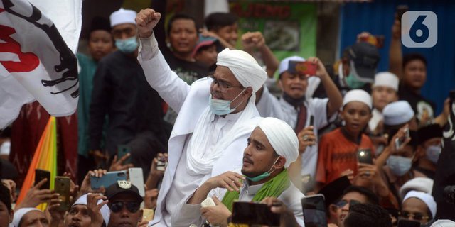 Rizieq Shihab Jadi Tersangka Kasus Kerumunan Megamendung