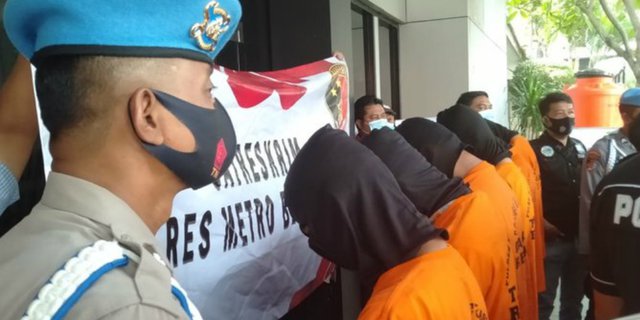 7 Begal yang Tewaskan Remaja di Bekasi Dibekuk, Terancam Hukuman Mati