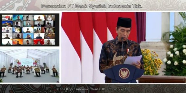 Pesan Jokowi untuk Bank Syariah Indonesia