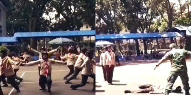 Satu Regu Pramuka Pingsan Saat Lomba, Aksi Petugas TNI Ini Bikin Salut