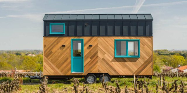 Desain Seru Rumah Van Mini, Ada Jaring untuk Bersantai