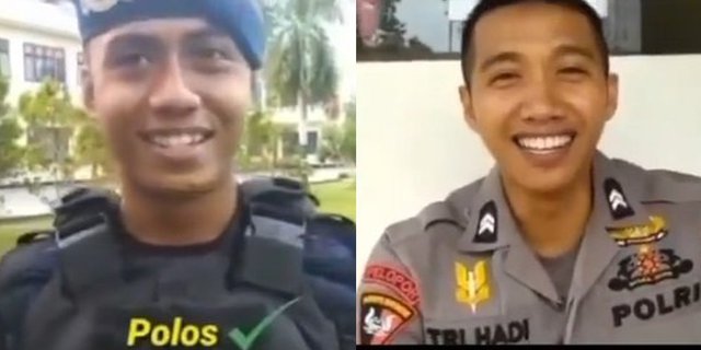 Ditanya Suka Wanita Ber-makeup atau Polos, Jawaban Polisi Ini Jadi Sorotan