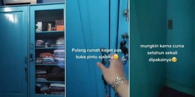 Si Cewek Pamer Pintu Rahasia dalam Lemari, Setelah Dibuka Isinya Bikin Syok