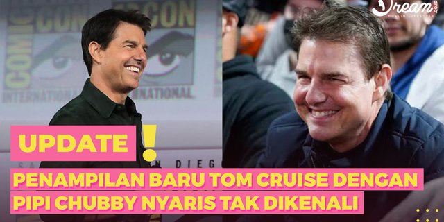 Penampilan Baru Tom Cruise, Nyaris Tak Dikenali!