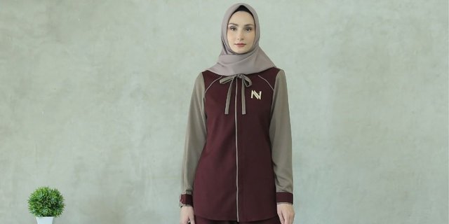 5 Inspirasi Outfit Hijab ke Kantor Ala Rumah Mode Lokal Nina Nugroho Agar Tampil Beda