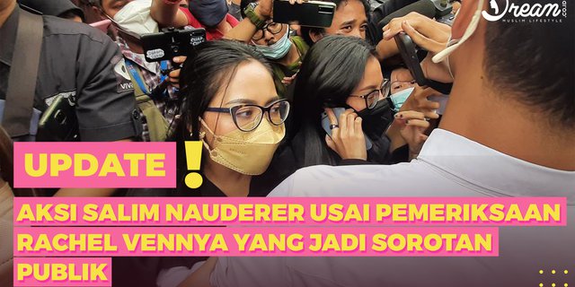 Aksi Salim Nauderer usai Pemeriksaan Rachel Vennya Disorot