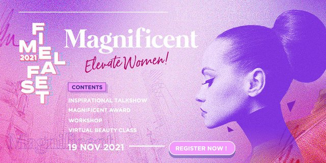 Ramaikan 'Magnificent Elevate Woman' Fimela Fest 2021