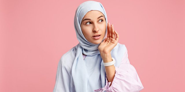 4 Cara Menggunakan Hijab Paris Polos