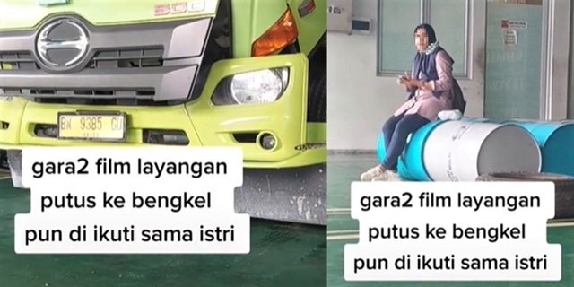 Konten Ngakak! Pria Bernama Aris Ketiban Apes Diikuti Istri Kemana pun Gegara Film ‘Layangan Putus’