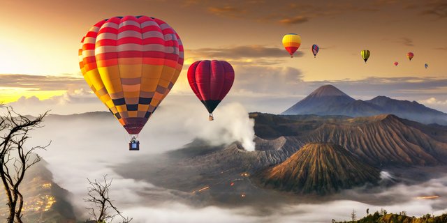 Tak Perlu ke Cappadocia, Wisata Balon Udara Ternyata Ada di Indonesia