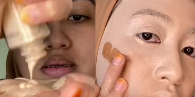 TikTokers Pakai Makeup 10 Lapis, Warganet: Bersihinnya Naudzubillah