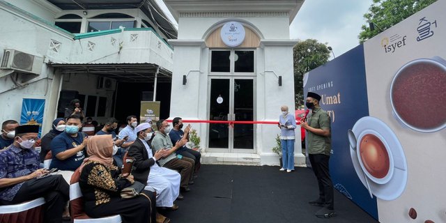 Dorong Ekonomi Berbasis Masjid, ISYEF Berdayakan Tower Masjid Jadi Cofee Shop