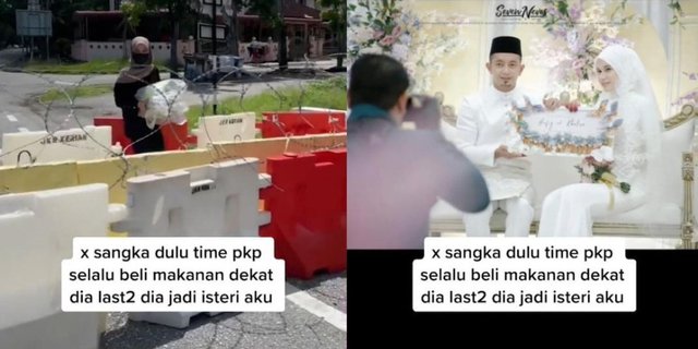 Kisah Sejoli Berjodoh karena COD: `Paket Terhalang Kawat Berduri Berakhir Jadi Istri`