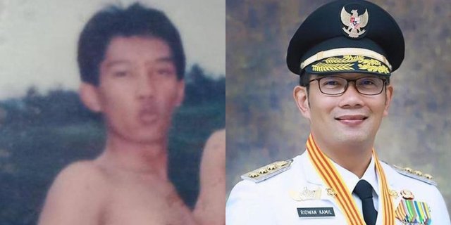 Ridwan Kamil Bagikan Foto Telanjang Dada Zaman SMP: Kok Tuaan Dulu ya?