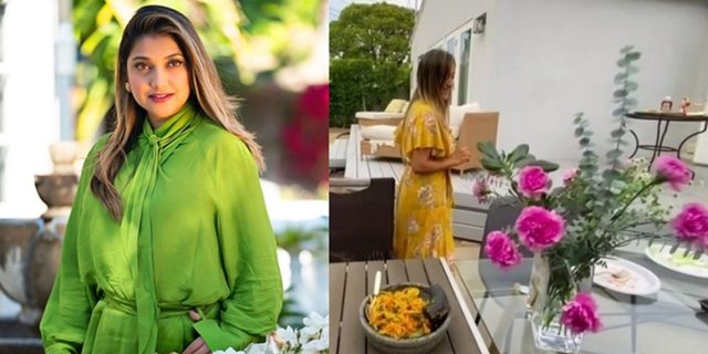 10 Potret Rumah Mewah Sarah Azhari di Los Angeles, Kini Jadi Keluarga Aktor Hollywood!