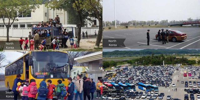12 Potret Perbedaan Kehidupan Warga Korea Utara dan Korea Selatan Bak Bumi dan Langit