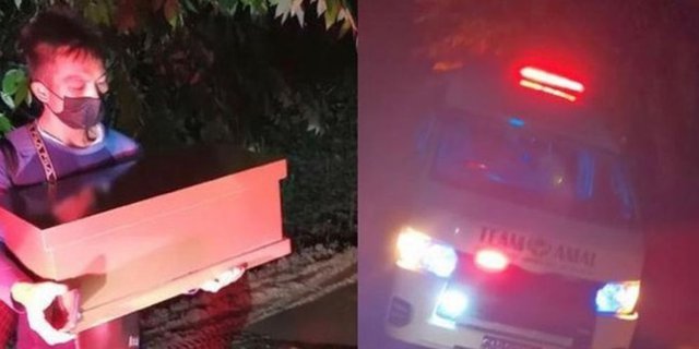 Ambulans Tak Bisa Lewat Karena Jalan Rusak, Ayah Jalan Kaki 1 Jam Gendong Jasad Anak