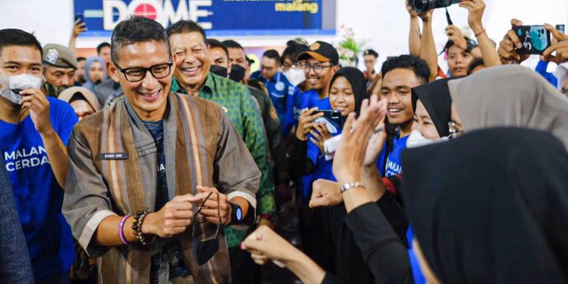 Minister Sandiaga Challenges the Young Generation to Participate in Realizing Indonesia Emas 2045