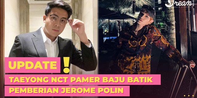 Taeyong NCT Shows Off Batik Clothes Given by Jerome Polin