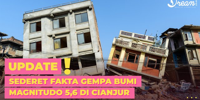 A Series of Facts about the 5.6 Magnitude Earthquake in Cianjur