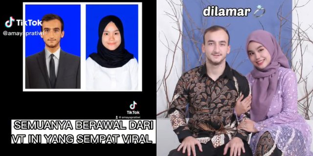 Awalnya Iseng Bikin Prank Story Nikah Pakai Foto Random di Google, Eh Ternyata Jodoh Betulan di Dunia Nyata