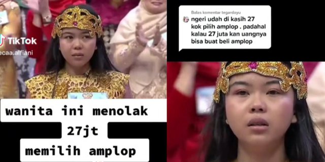 Terrifying! Already Got Rp27 Million in Hand, This Girl Chooses an Envelope: When Opened, Everyone Cries and Screams Hysterically