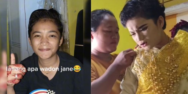 Tomboy Woman Transformed into a Bride, the Result is Astonishing