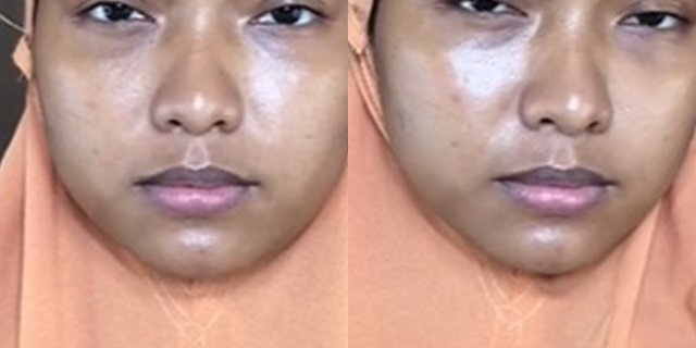 Potret Transformasi Makeup Wanita Ini Bikin Melongo Hasilnya Beda Banget Bukan Kaleng Kaleng 