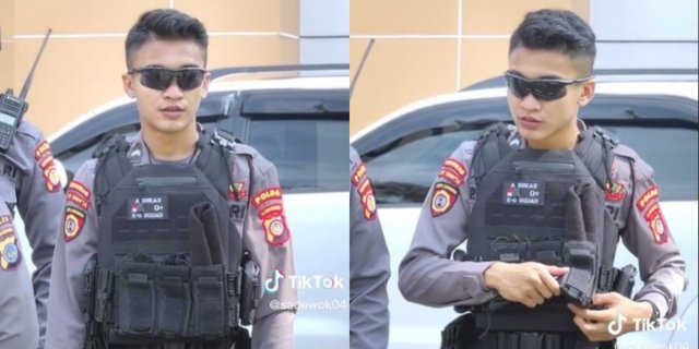 Viral Video Handsome Police Officer from Polda Yogya, Netizens Invite Him to Their Homes